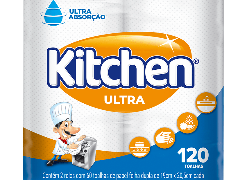 Toalha Kitchen Folha Dupla codigo 202020