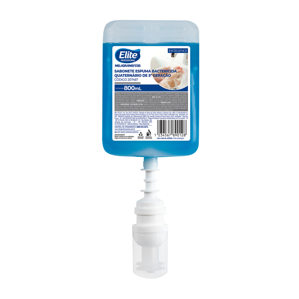 Sabonete espuma bactericida Elite Professional Excellence 207467