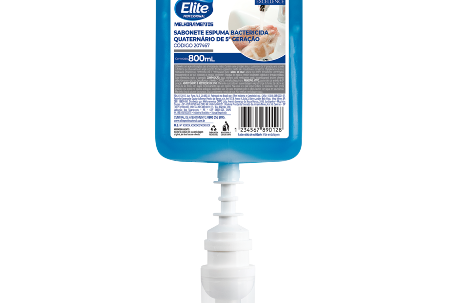 Sabonete espuma bactericida Elite Professional Excellence 207467