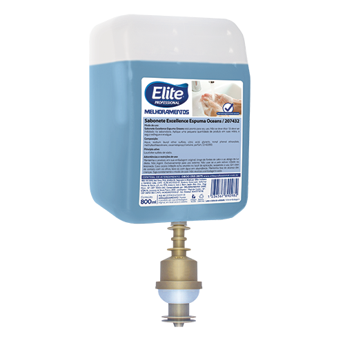 Sabonete Espuma Excellence Ocean Elite Professional 800 ml